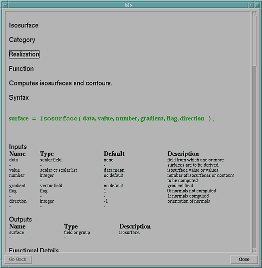 Figure helpwin not
displayed.